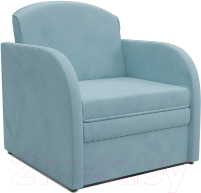 Кресло-кровать Mebel-Ars Малютка (голубой Luna 089)