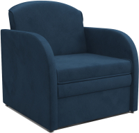 Кресло-кровать Mebel-Ars Малютка (темно-синий Luna 034) - 