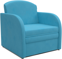 Кресло-кровать Mebel-Ars Малютка (рогожка синий) - 