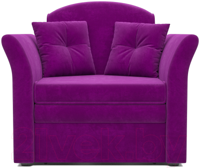 Кресло-кровать Mebel-Ars Малютка №2 (фиолетовый)