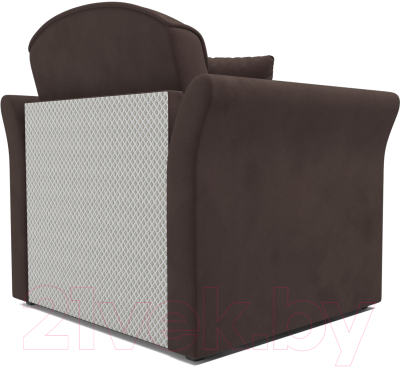 Кресло-кровать Mebel-Ars Малютка №2 (кордрой коричневый)