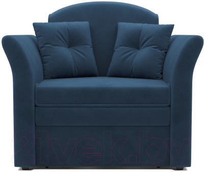 Кресло-кровать Mebel-Ars Малютка №2 (темно-синий Luna 034)