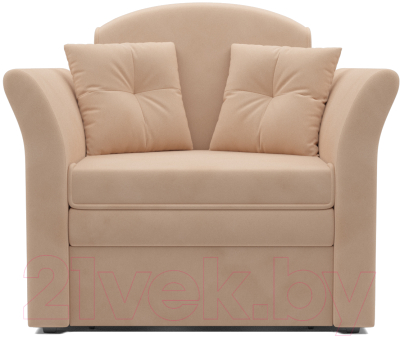 Кресло-кровать Mebel-Ars Малютка №2 (бежевый Luna 061)