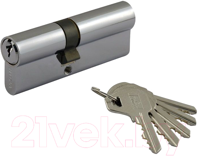 Цилиндровый механизм замка Нора-М ЛУ-90 55/35 (хром)