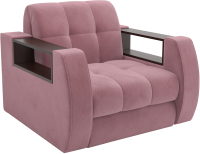 Кресло-кровать Mebel-Ars Барон №3 (велюр пудра НВ-178 18) - 