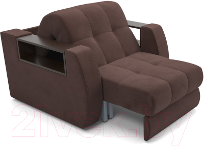 Кресло-кровать Mebel-Ars Барон №3 (велюр молочный шоколад НВ-178 13)