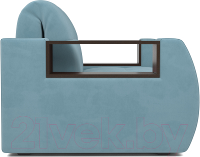 Кресло-кровать Mebel-Ars Барон №3 (голубой Luna 089)