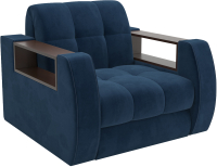 Кресло-кровать Mebel-Ars Барон №3 (темно-синий Luna 034) - 