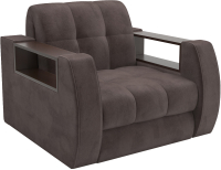 Кресло-кровать Mebel-Ars Барон №3 (коричневый кордрой) - 