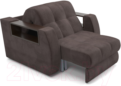 Кресло-кровать Mebel-Ars Барон №3 (коричневый кордрой)