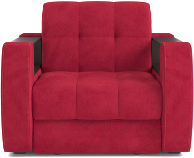 Кресло-кровать Mebel-Ars Барон №3 (красный кордрой)