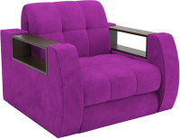 Кресло-кровать Mebel-Ars Барон №3 (фиолетовый) - 