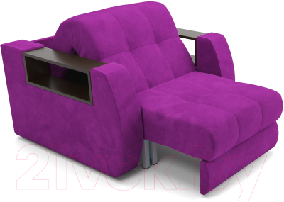 Кресло-кровать Mebel-Ars Барон №3 (фиолетовый)