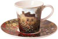

Чашка с блюдцем Goebel, Artis Orbis/Claude Monet Дом художника / 67-014-04-1