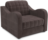 Кресло-кровать Mebel-Ars Барон №4 (коричневый кордрой) - 