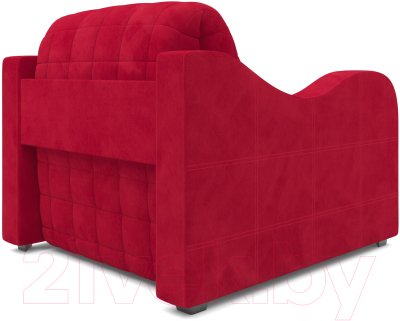 Кресло-кровать Mebel-Ars Барон №4 (красный кордрой)