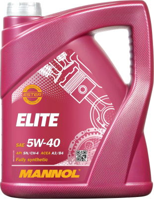 Моторное масло Mannol Elite 5W40 SN/CF / MN7903-5 (5л)