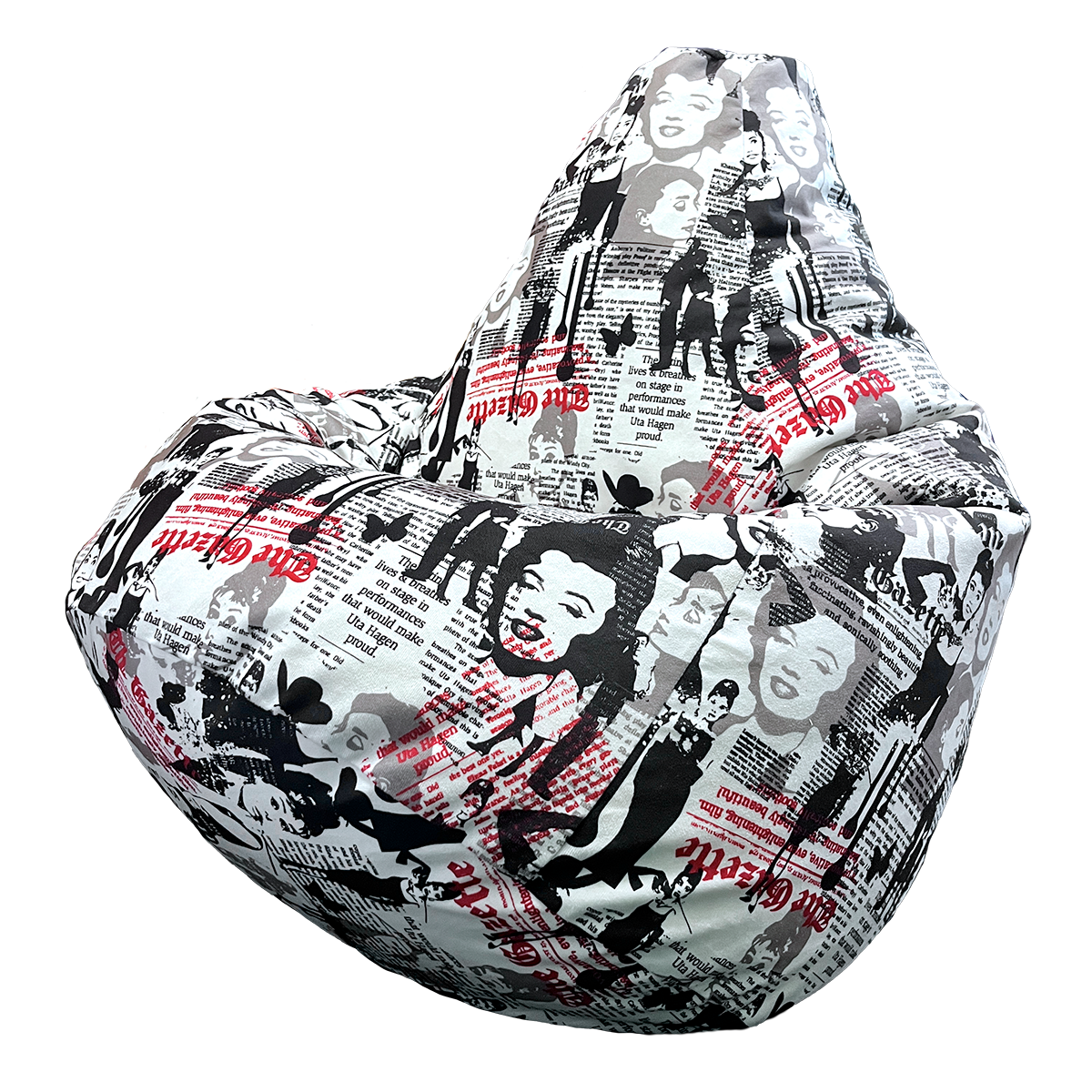 Бескаркасное кресло Flagman Груша Макси XXL Г2.5-105 (lady)