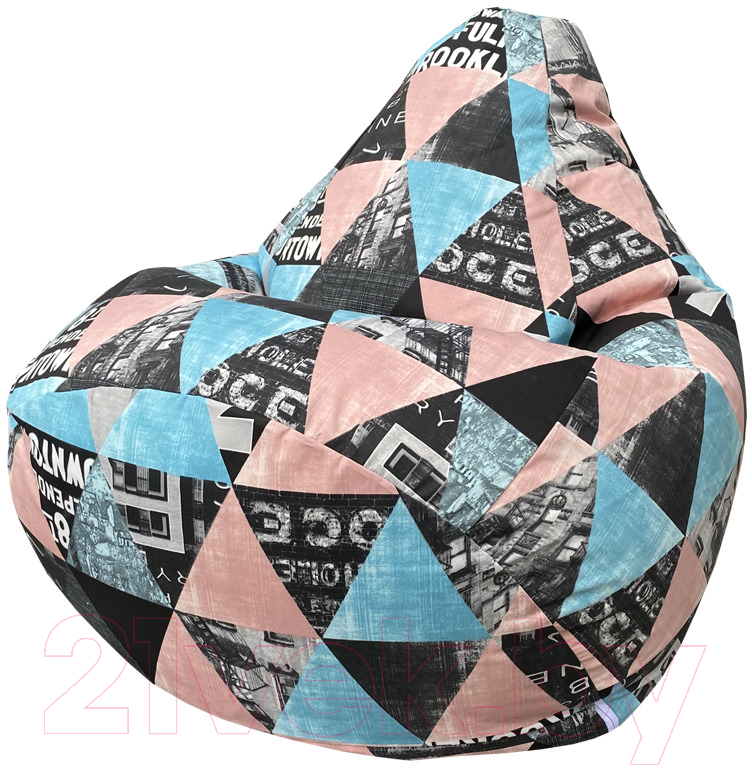 Бескаркасное кресло Flagman Груша Макси XXL Г2.4-121 (стайл 01)