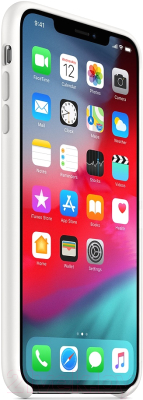 Чехол-накладка Apple Silicone Case для iPhone XS Max White / MRWF2