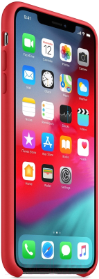 Чехол-накладка Apple Silicone Case для iPhone XS Max (PRODUCT)RED / MRWH2