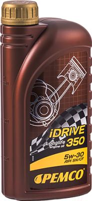 

Моторное масло Pemco, iDrive 350 5W30 SN/CF / PM0350-1