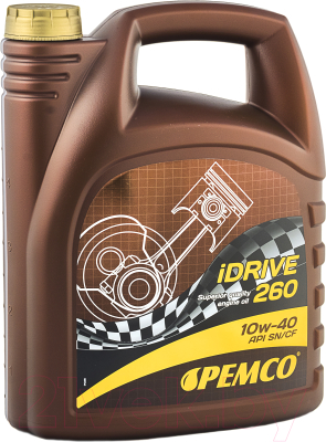 

Моторное масло Pemco, iDrive 260 10W40 SN/CF / PM0260-5