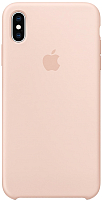 

Чехол-накладка Apple, Silicone Case для iPhone XS Max Pink Sand / MTFD2