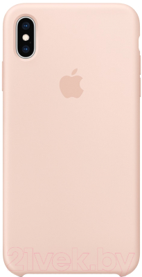 Чехол-накладка Apple Silicone Case для iPhone XS Max Pink Sand / MTFD2