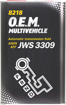 

Трансмиссионное масло Mannol, ATF Multivehicle OEM JWS 3309 / MN8218-1ME