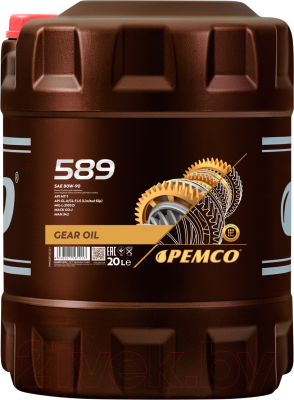 Трансмиссионное масло Pemco iPoid 589 80W90 GL-5 / PM0589-20 (20л)