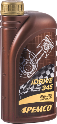 

Моторное масло Pemco, iDrive 345 5W30 SN/CF / PM0345-1