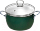 Кастрюля Сантэкс 1-2425211 (изумрудный) - 