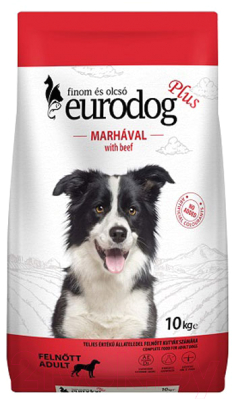 Сухой корм для собак Eurodog Для всех пород с говядиной / ED206 (10кг)