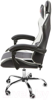 Кресло геймерское Calviano Asti Ultimato (черный/белый/черный)