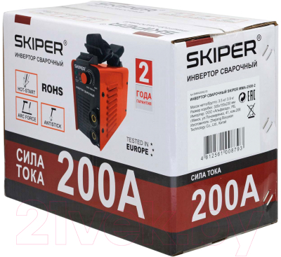 Инвертор сварочный Skiper ММА-2500-16