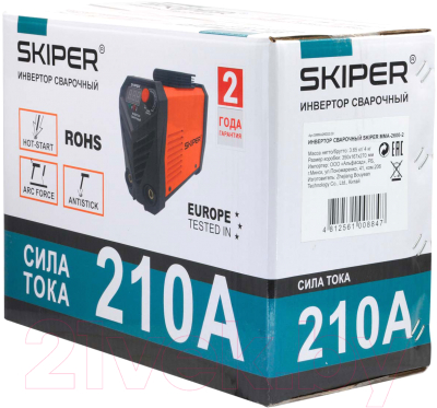 Инвертор сварочный Skiper ММА-2600-10