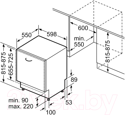 Посудомоечная машина Bosch SMV25GX02R