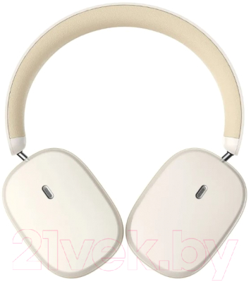 Беспроводные наушники Baseus Bowie H1 Noise-Cancelling / NGTW230002 (кремово-белый)