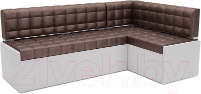 Уголок кухонный мягкий Mebel-Ars Ганновер правый 208x82x133