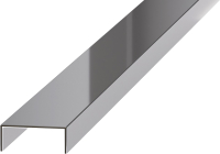 Профиль декоративный Eviso Pro-Line PRSI-0002 2700x20x8 (серебро глянец) - 