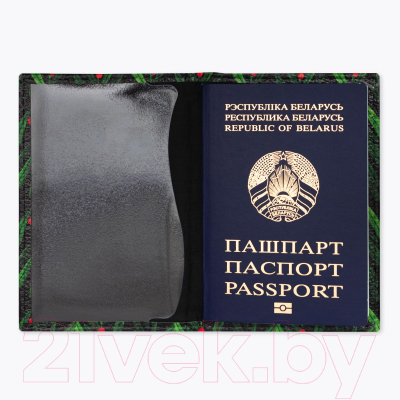 Обложка на паспорт Vokladki Брусника / 11056