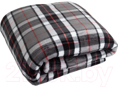 Плед TexRepublic Absolute Flannel Шотландка 150x200 / 44076 (серый)