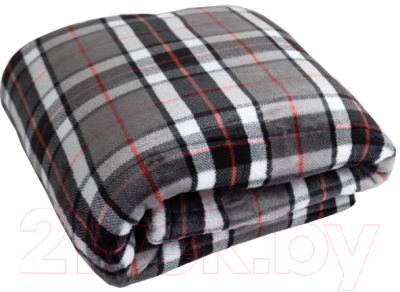 Плед TexRepublic Absolute Flannel Шотландка 200x220 / 44078 (серый)