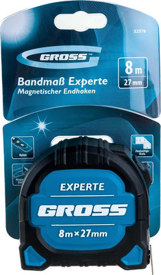 Рулетка Gross Experte 32576 (8м) -
