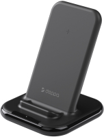 Зарядное устройство беспроводное Deppa QI Fast Charge 15W / 24019 (черный) - 