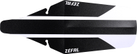 Крыло для велосипеда Zefal Shield Lite Xl Rear Mudguard / 2561A (заднее, белый/черный) - 