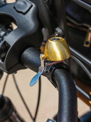 Звонок для велосипеда Zefal Classic Bike Bell / 1062 (золото)