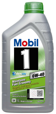 Моторное масло Mobil 1 ESP X3 0W40 / 154147 (1л)