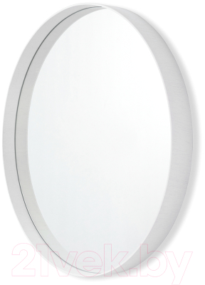 Зеркало Emze Loft D40 / LOFT.40.40.BEL (белый)